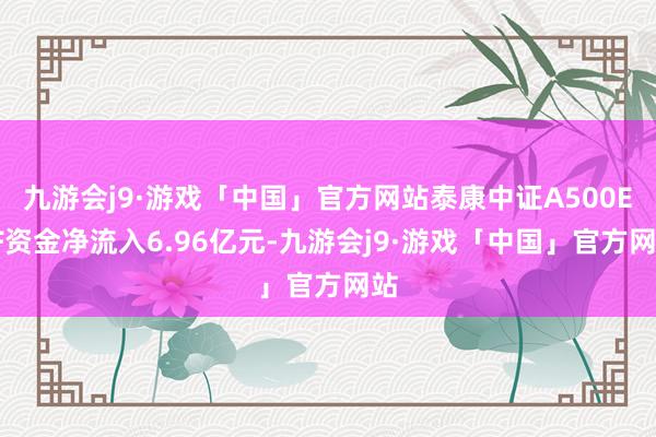 九游会j9·游戏「中国」官方网站泰康中证A500ETF资金净流入6.96亿元-九游会j9·游戏「中国」官方网站