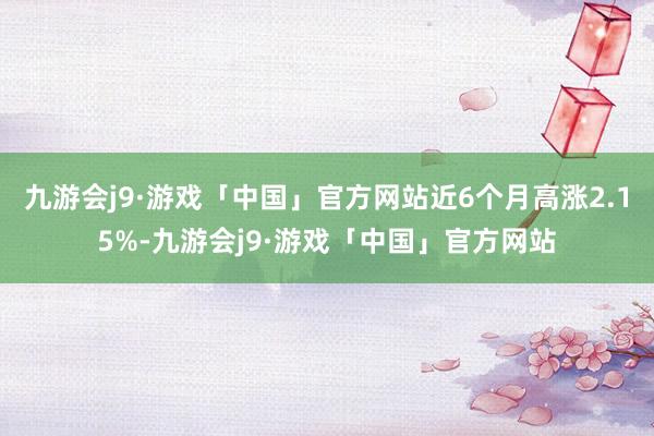 九游会j9·游戏「中国」官方网站近6个月高涨2.15%-九游会j9·游戏「中国」官方网站